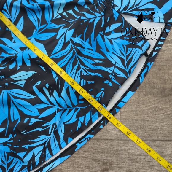 Yonique Skirted Tankini Swimsuit Size XL - Picture 6 of 8